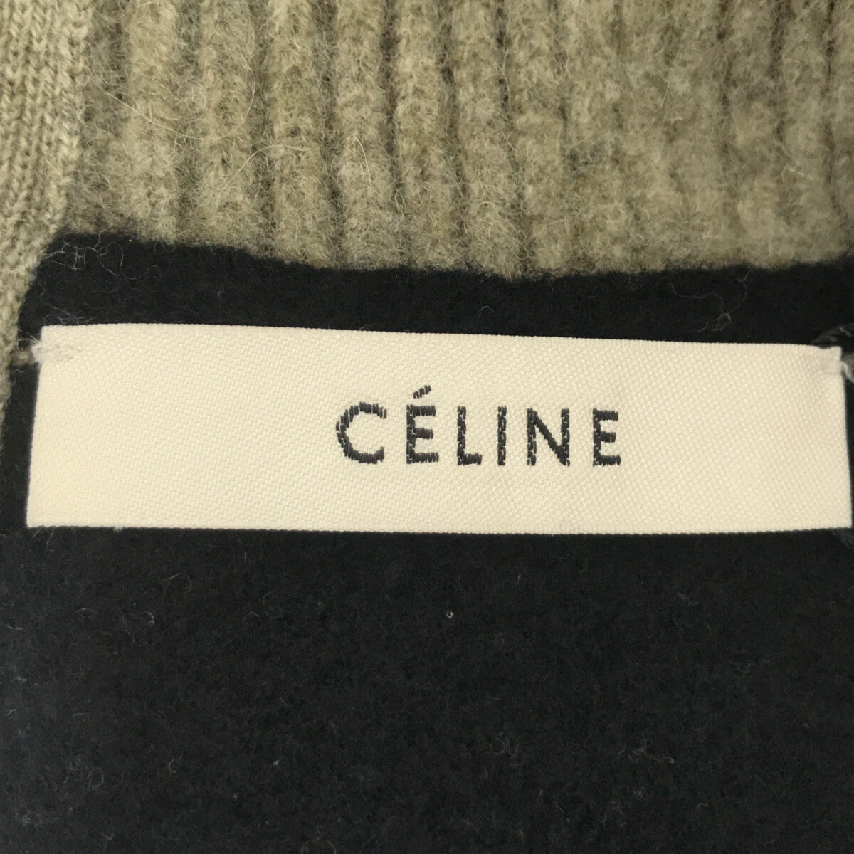 CELINE / セリーヌ | 2018AW | フィービー期 ウール カシミヤ バイ