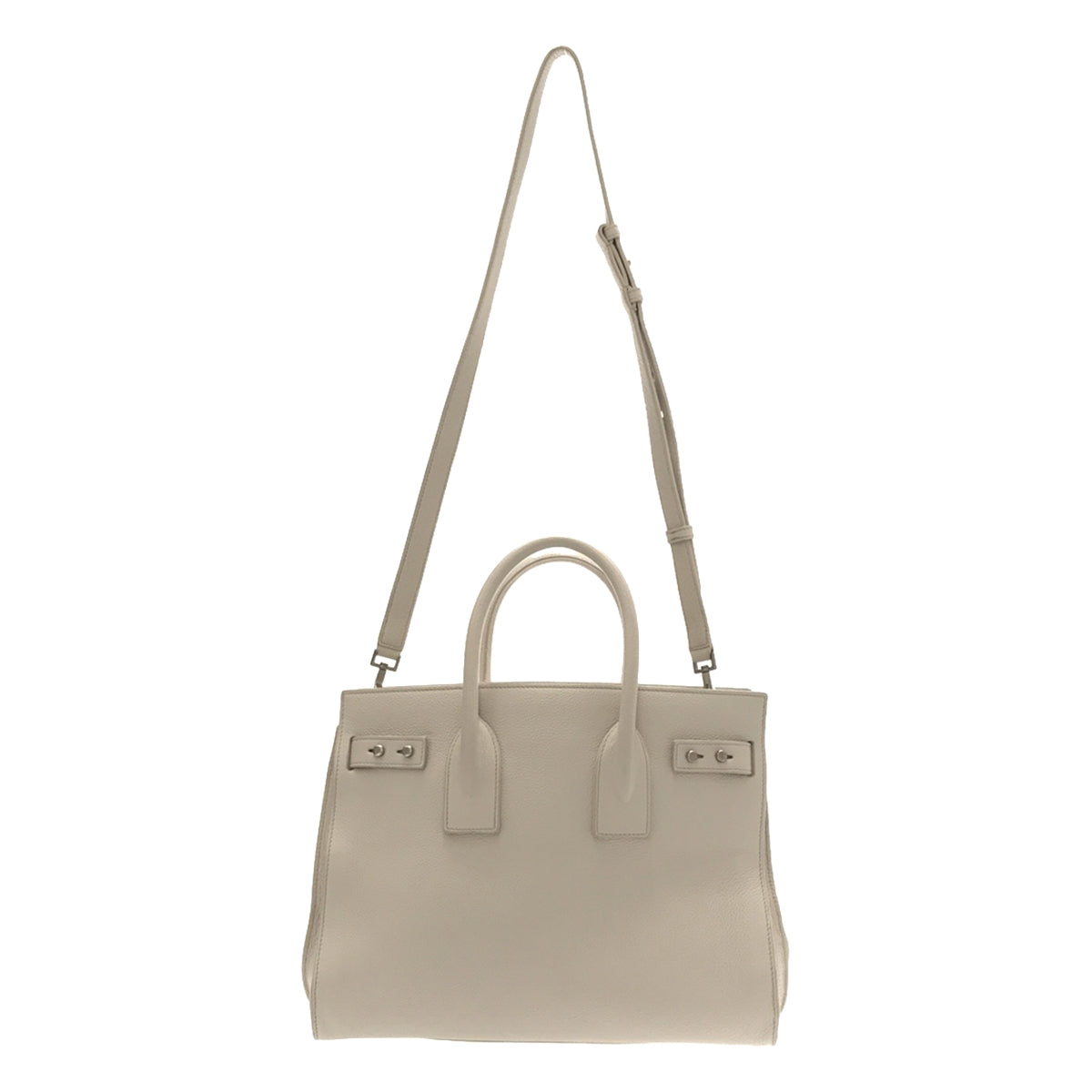 SAINT LAURENT / サンローラン | SAC DE JOUR / サックドジュール 2way ショルダー付き レザー ハンドトートバッグ | ベイビー ピンク系 | レディース