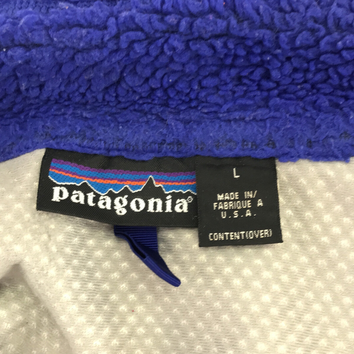 Patagonia / パタゴニア | USA製 レトロX ボアフリースベスト | L | ブルー | メンズ