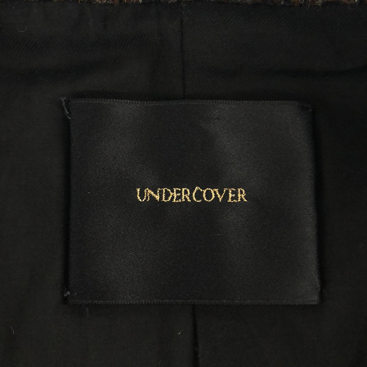 UNDER COVER / アンダーカバー | ウール 千鳥格子柄 プリマロフト