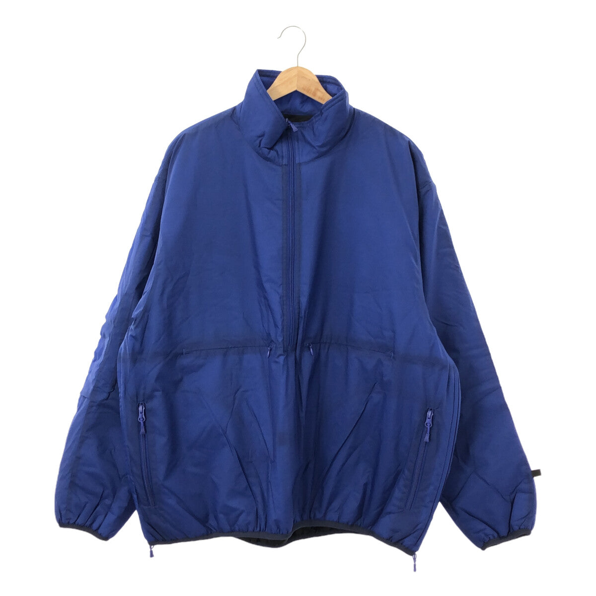 [新品] DAIWA PIER39 / 大和碼頭十三九 | 2022秋冬 |科技雙面套頭蓬鬆夾克| SHOPBOP L |皇家藍 |男士