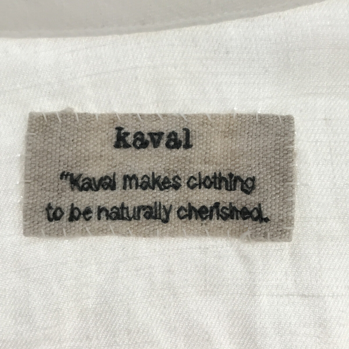 kaval / カヴァル | コットン ソフトシャツ | M | ホワイト | メンズ