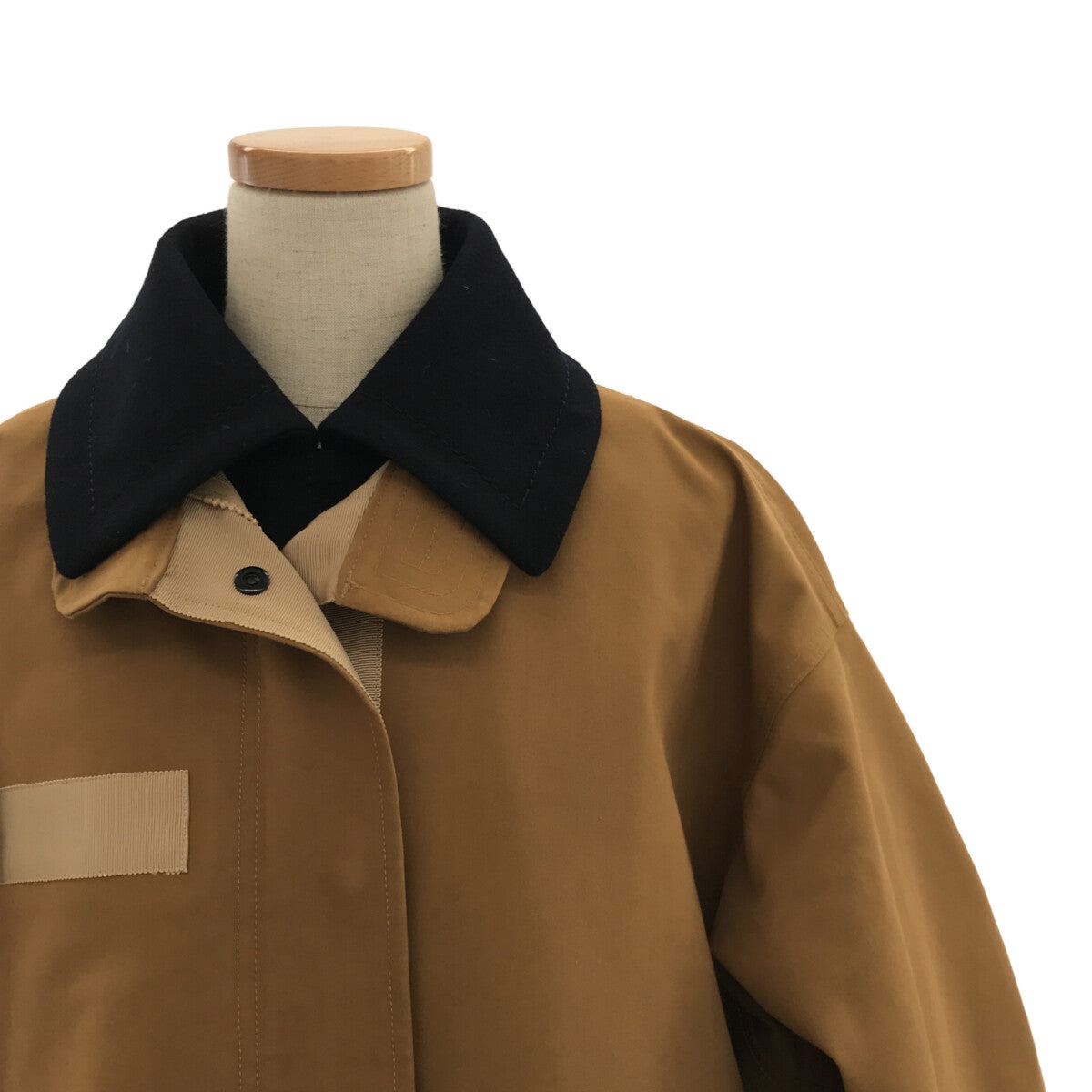 sacai / サカイ | Oxford Coat ドッキング リバーシブルコート | – KLD