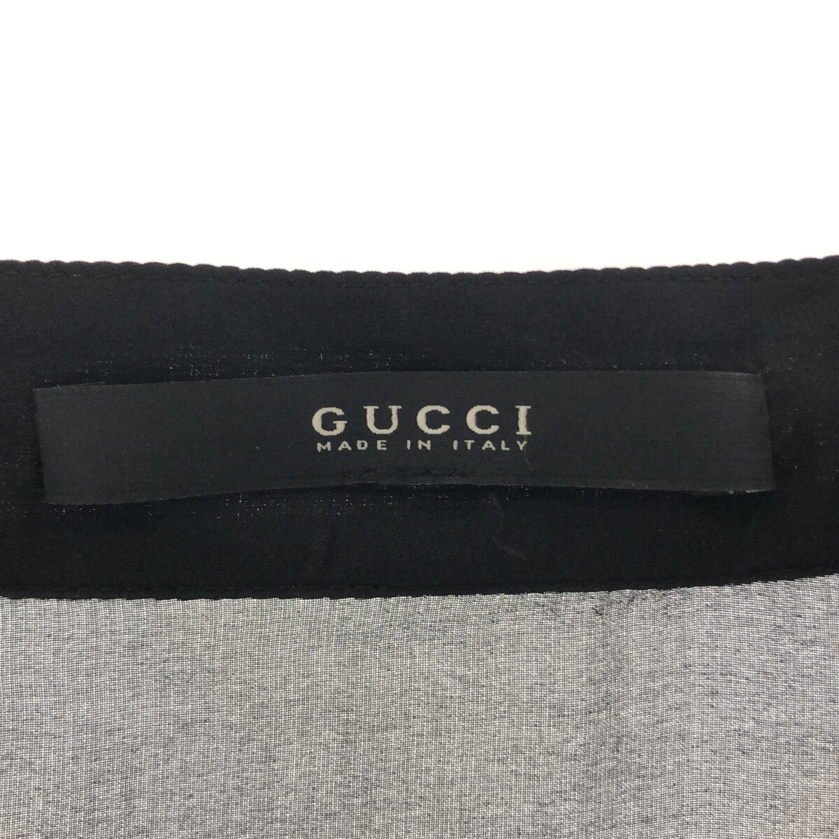 美品】 GUCCI / グッチ | SILK シルク100％ レースアップ ブラウス