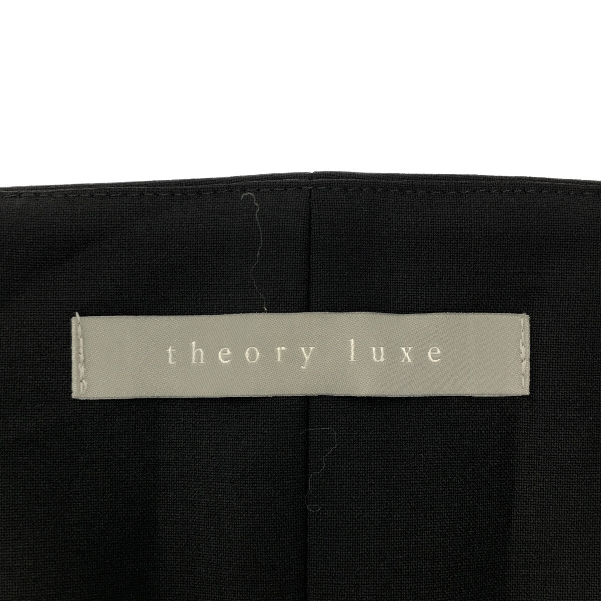 クリーニング済】Theory☆スクエアネック ウールワンピース SIZE2