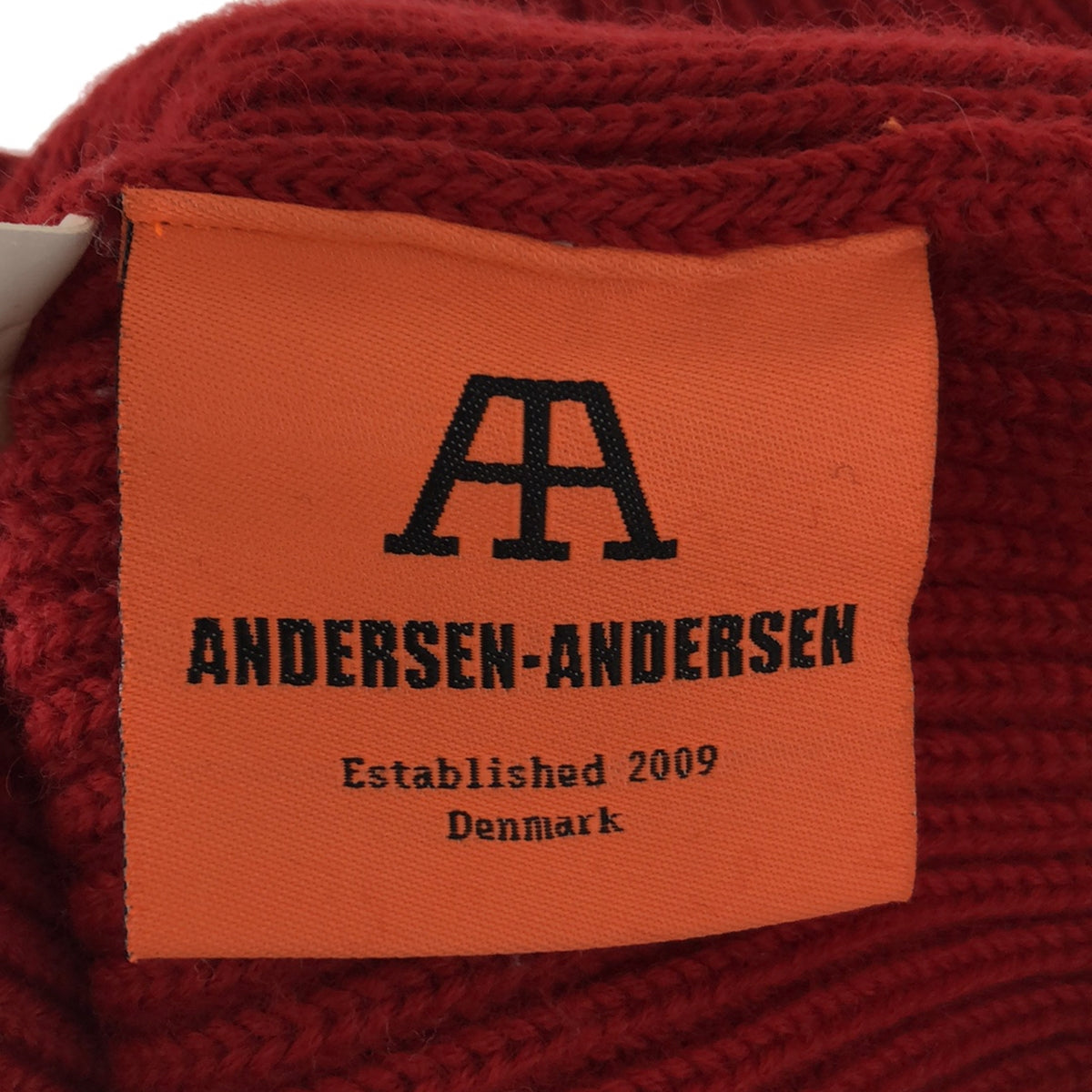 ANDERSEN-ANDERSEN 5G ニット 赤 XS - www.sas-mexico.com