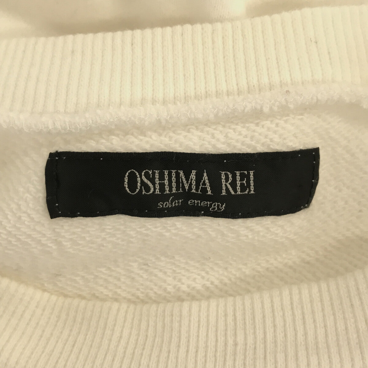 OSHIMA REI / オオシマレイ | Volume Sleeve Trainer スウェット | ホワイト | レディース
