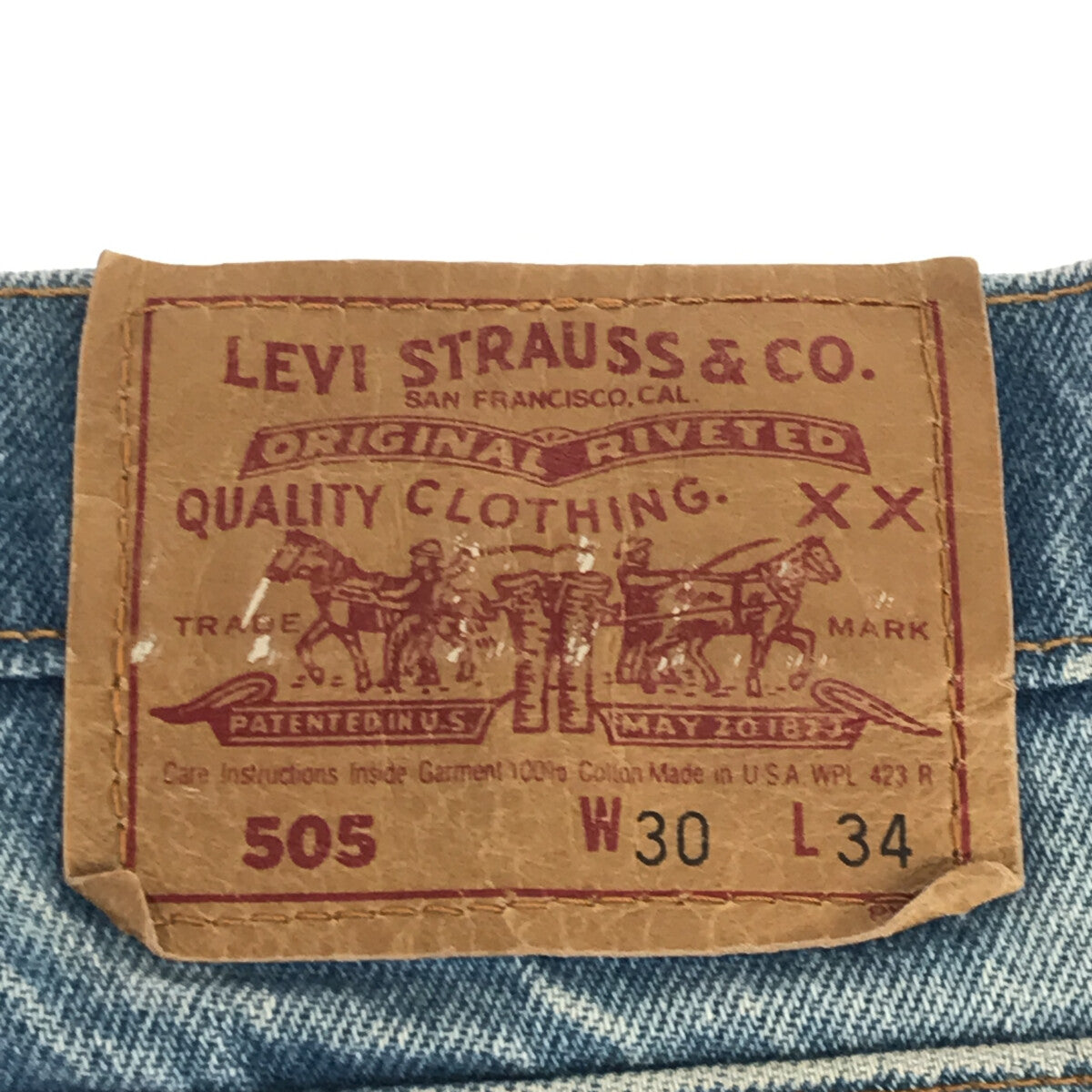 生まれのブランドで o499☆未使用品☆USA製 プレミアム 楽天市場】Levi