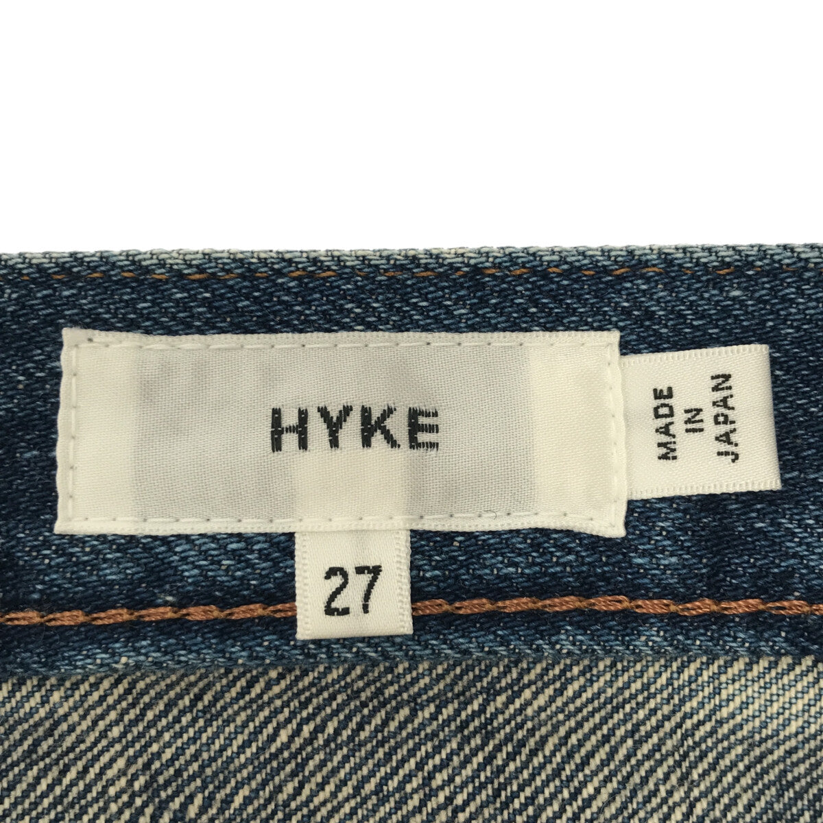 HYKE / ハイク | STRAIGHT デニムパンツ | 27 | インディゴ | レディース – KLD