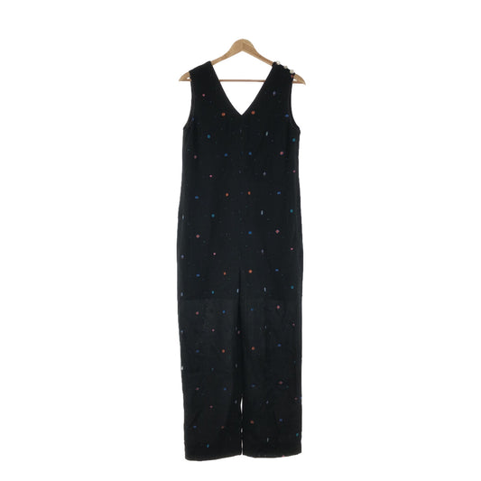 [Good Condition] Ron Herman | Galaxy Jacquard Space Pattern All-in-One Overalls | XS | Black | Women's