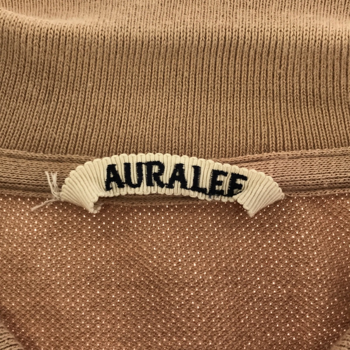 AURALEE / オーラリー | ビッグ ポロシャツ |