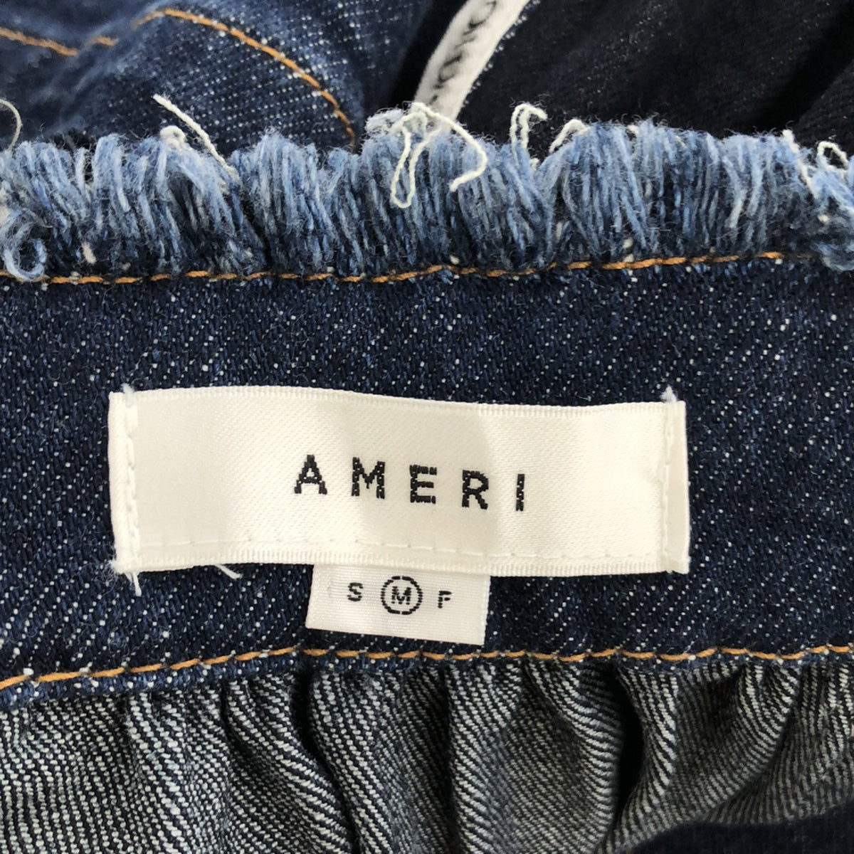 Ameri VINTAGE / アメリヴィンテージ | 2020SS | SIDE PLEATS DENIM SKIRT スカート | M |  レディース