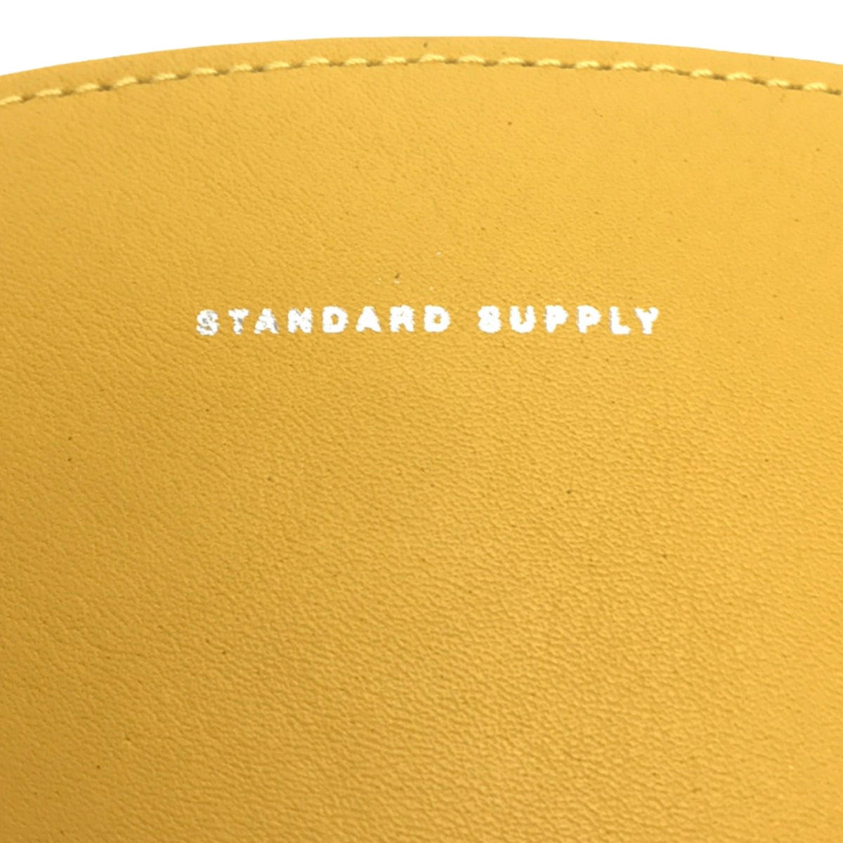 美品】 STANDARD SUPPLY / スタンダードサプライ | OVAL POUCH L レザー オーバルポーチ ショルダーバッグ – KLD