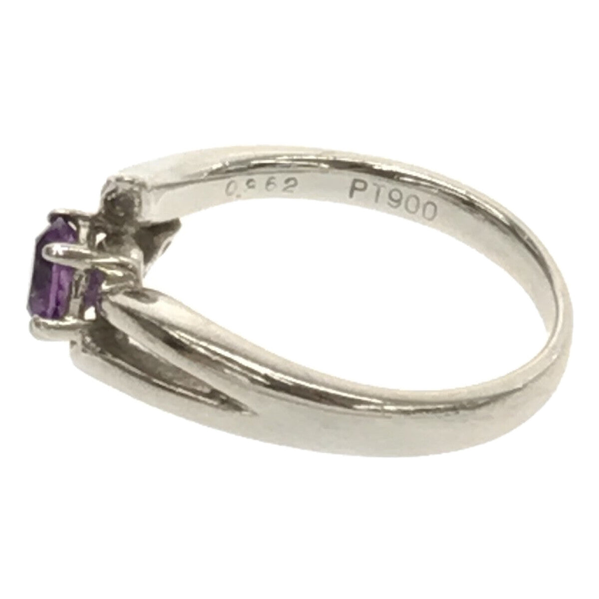ジュエリー / ダイヤモンド | アメジスト(紫水晶) ラウンドミックスカット 0.352 ct  リング | パープル/シルバー | レディース