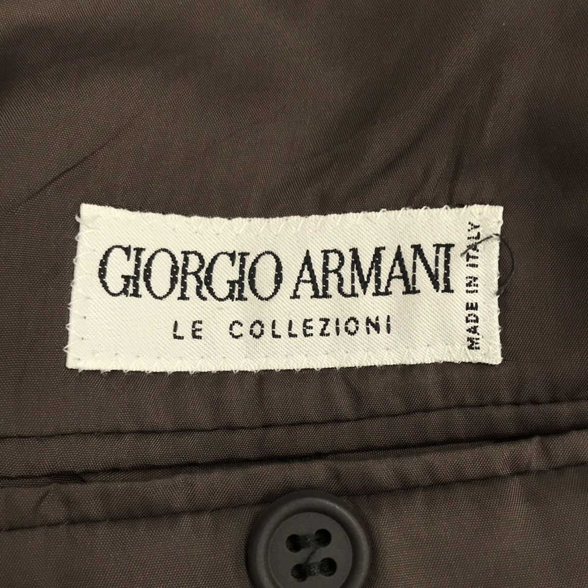 GIORGIO ARMANI / ジョルジオアルマーニ | LE COLLEZIONI ウール 総柄