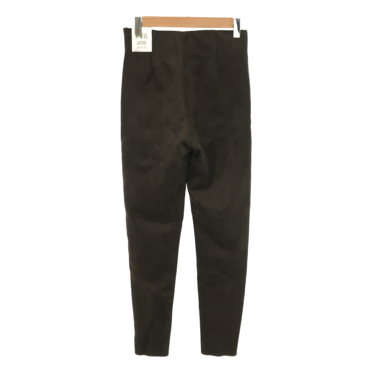 【新品】  ZARA / ザラ | サイドジップ ストレッチ スキニーパンツ | XS | カーキ | レディース