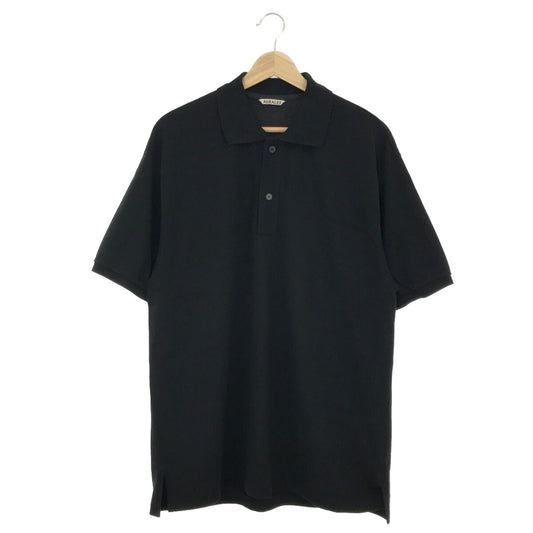 AURALEE / オーラリー | Super Fine Cotton Pique Big Polo ポロシャツ | 5 |