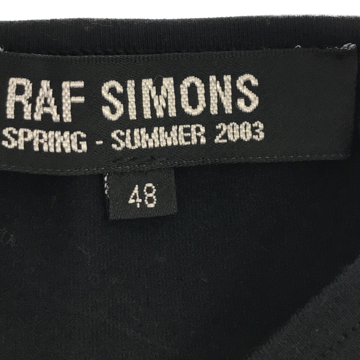 RAF SIMONS / ラフシモンズ | 2003SS | 消費者期 企業プリント