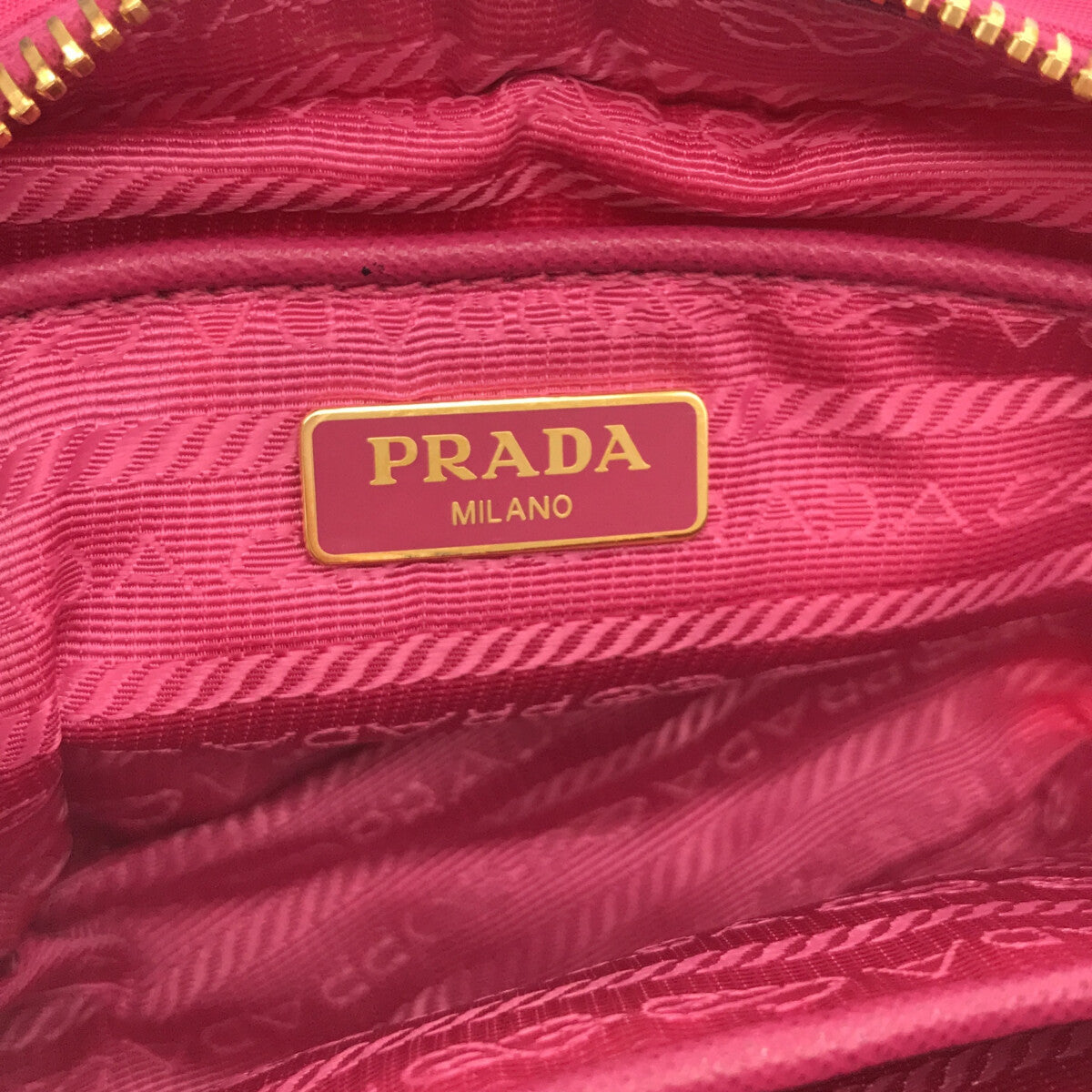 PRADA / プラダ | 2way リボン ナイロン ミニショルダーポーチ