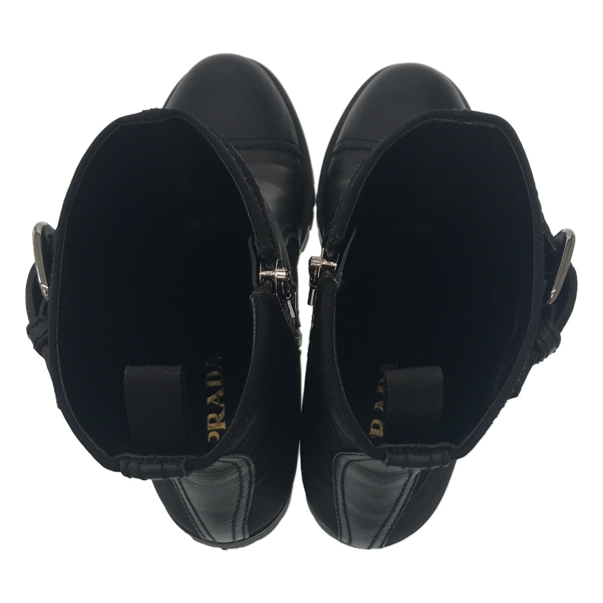 PRADA / プラダ | サイドジップ ブーツ | 36 | レディース