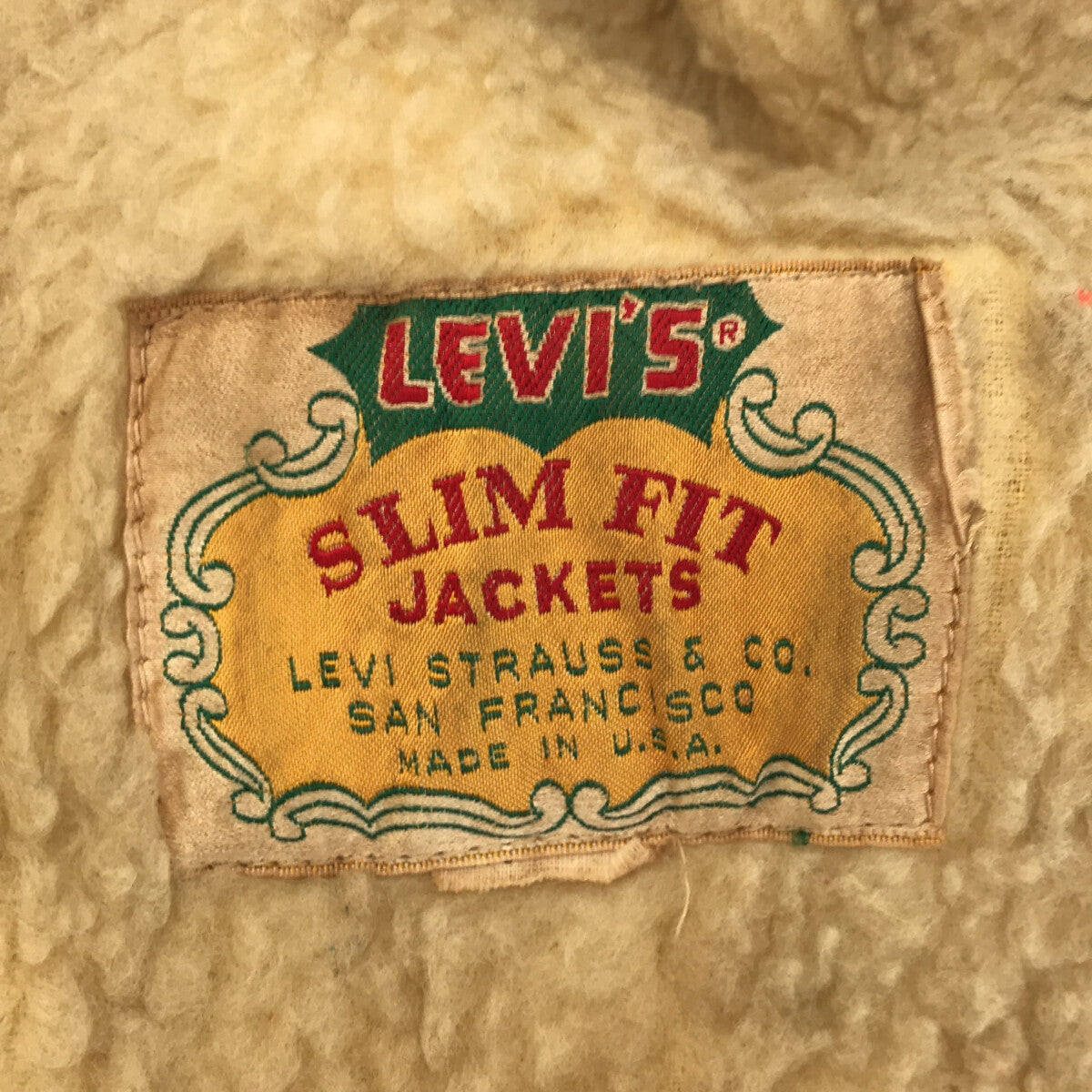 Levi's / リーバイス | 60s ヴィンテージ SLIM FIT JACKETS BigE 白 