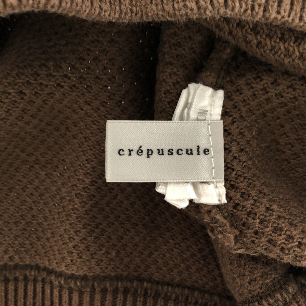 Crepuscule / クレプスキュール | クルーネック ニット | F | – KLD