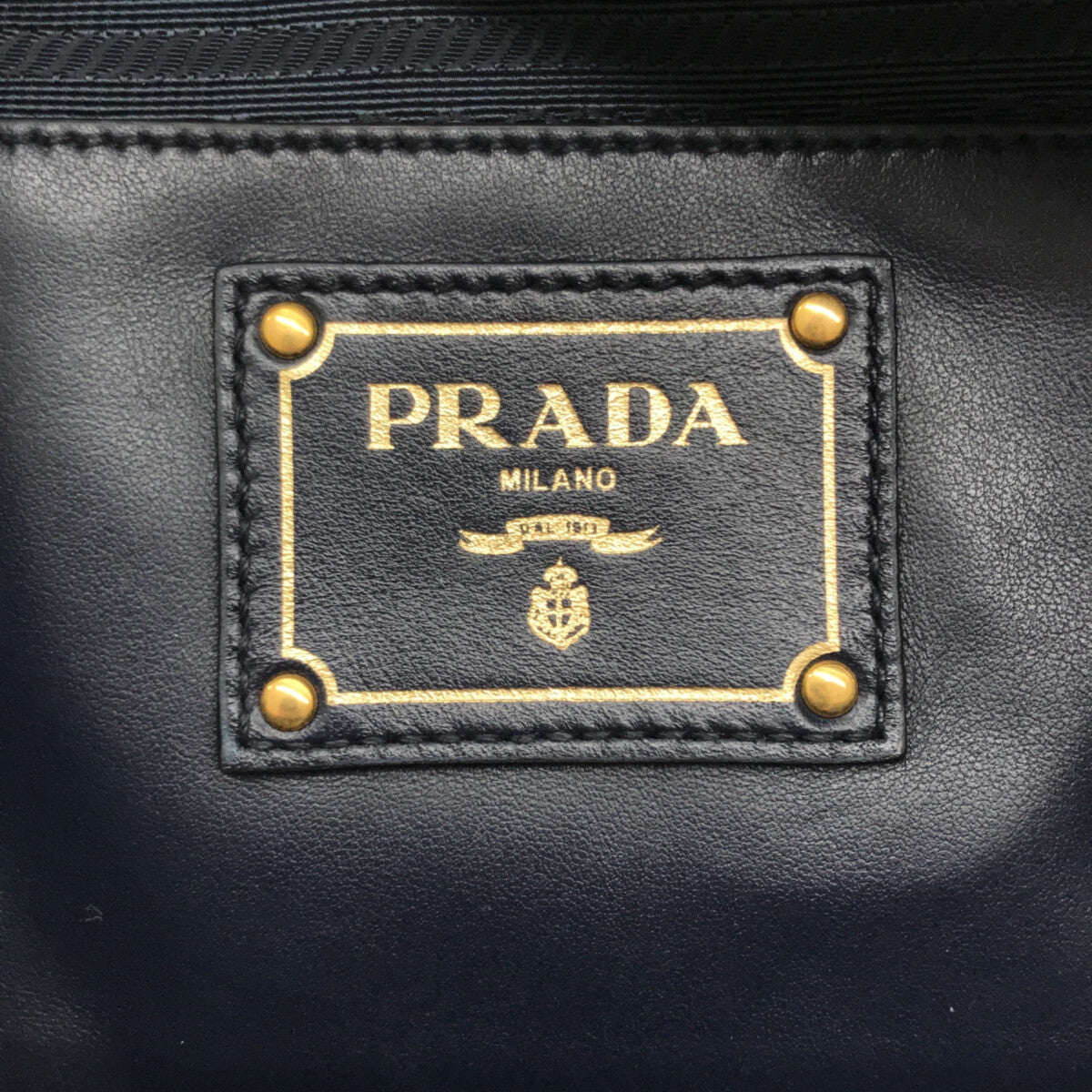 PRADA プラダ2WAYソフトカーフレザートートバッグ