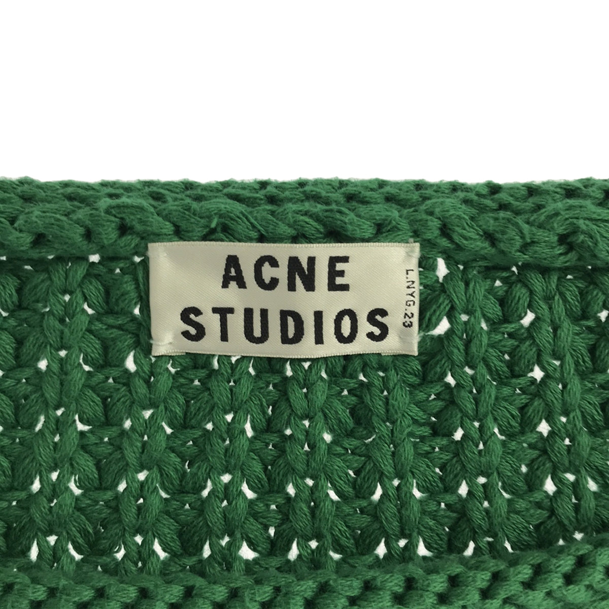 Acne Studios / アクネストゥディオズ | コットン ローゲージ クルー 