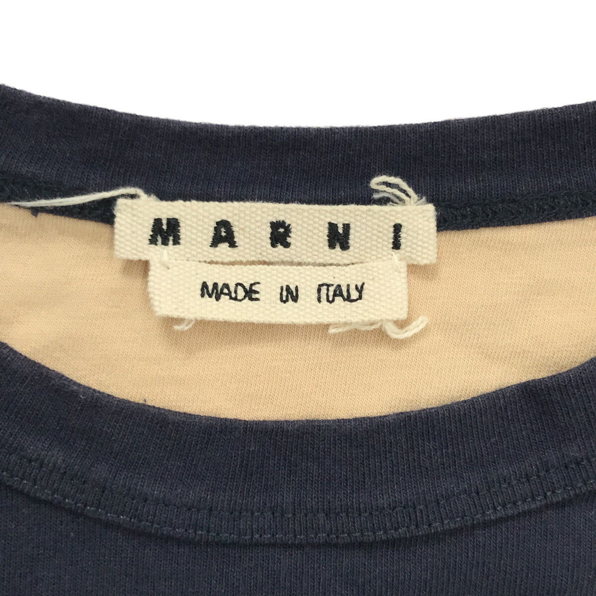 MARNI / マルニ | デザインヘム ロング Tシャツ | 48 | メンズ