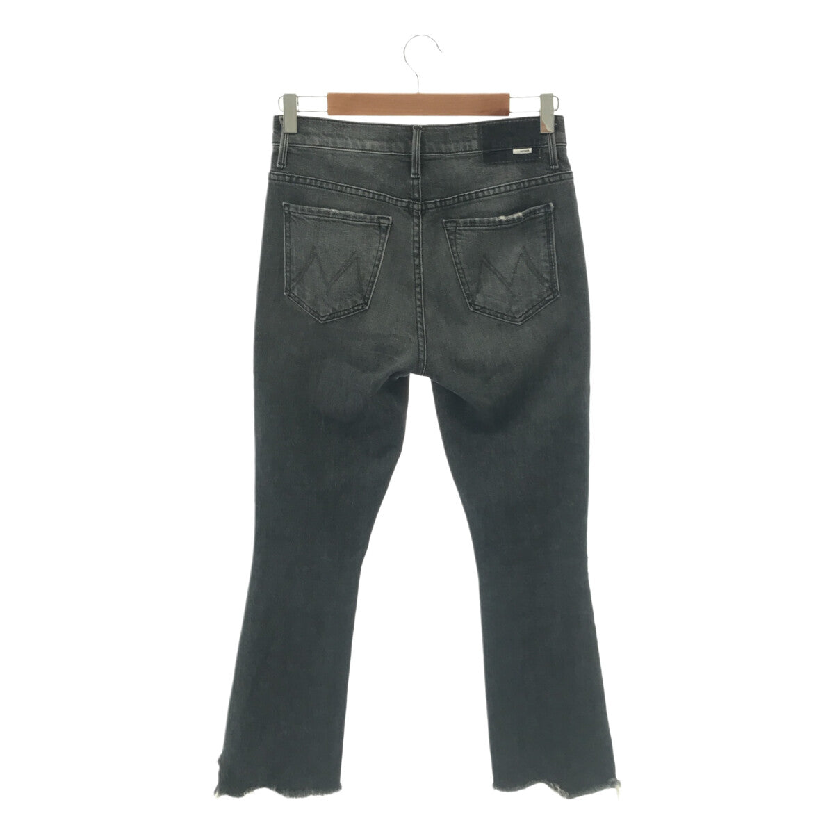 MOTHER / マザー | The Insider Crop Step Chew Jeans | 26 | グレー | レディース