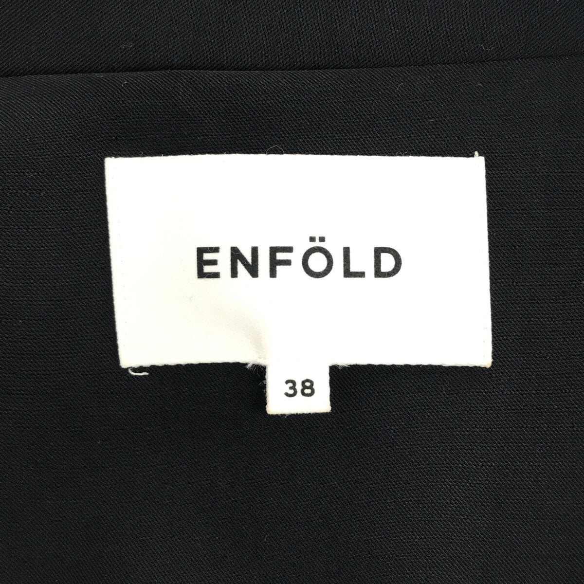 ENFOLD / エンフォルド | 2022SS | Comfortable Twill BACK ギャザー 