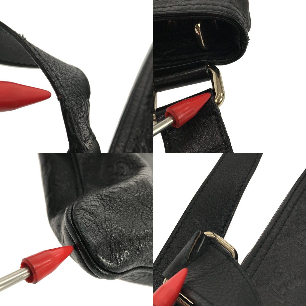 GUCCI / 구찌 | 201446 구찌시마 숄더백 | 블랙 | 여성