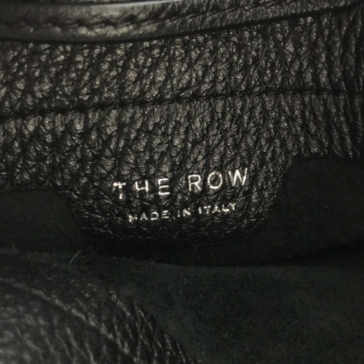 THE ROW / ザロウ | ドロー ストリング レザー ショルダーバッグ 保存