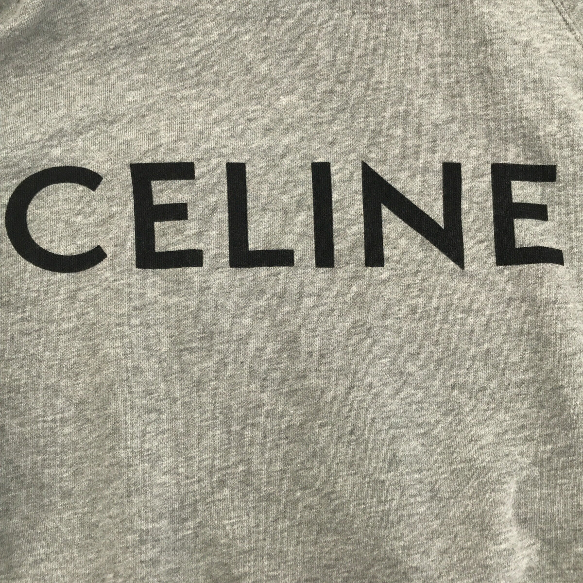 CELINE / セリーヌ | by Hedi Slimane エディスリマン バック クラシックロゴ コットン プルオーバー パーカー 箱有 | L  |