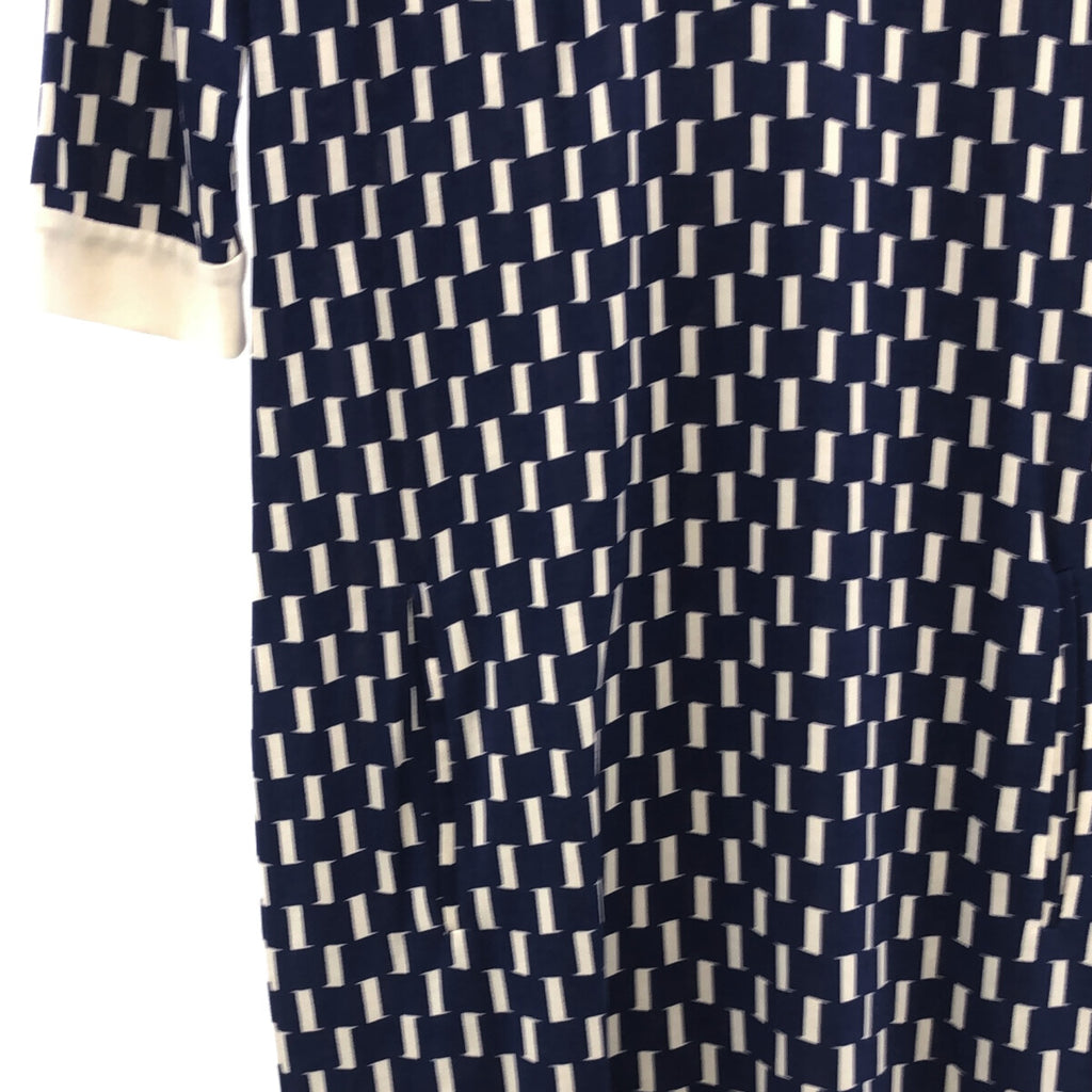 DIANE VON FURSTENBERG / ダイアンフォンファステンバーグ | ACHELL シルク 総柄プリント ワンピース | 2 | レディース