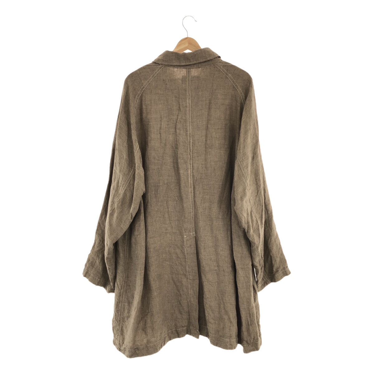 KAVAL カヴァル Shop coat リネンショップコート - ステンカラーコート