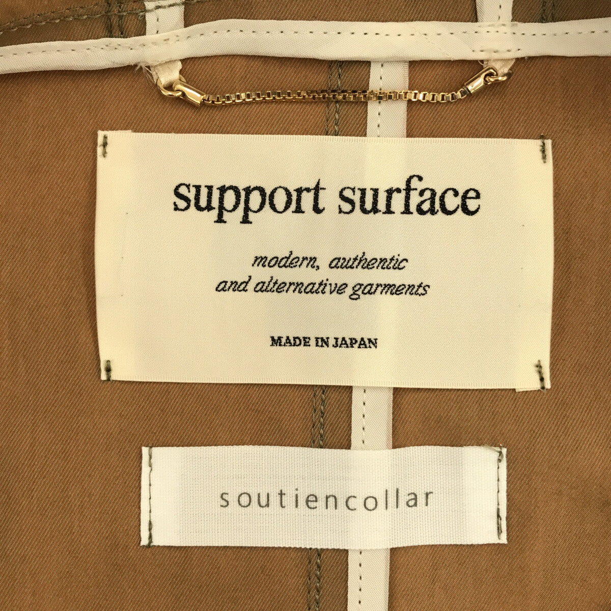 SUPPORT SURFACE / サポートサーフェス | × soutiencollar 別注 Noble 