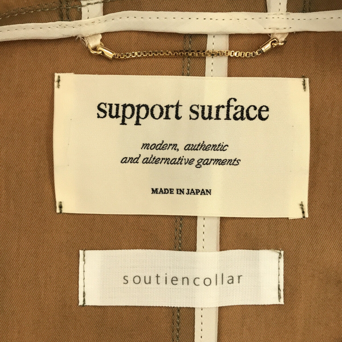 SUPPORT SURFACE / サポートサーフェス | × soutiencollar 別注 Noble