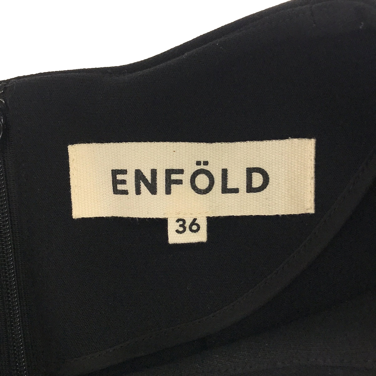 ENFOLD / エンフォルド | ダブルクロスフレンチボックス ノースリーブ
