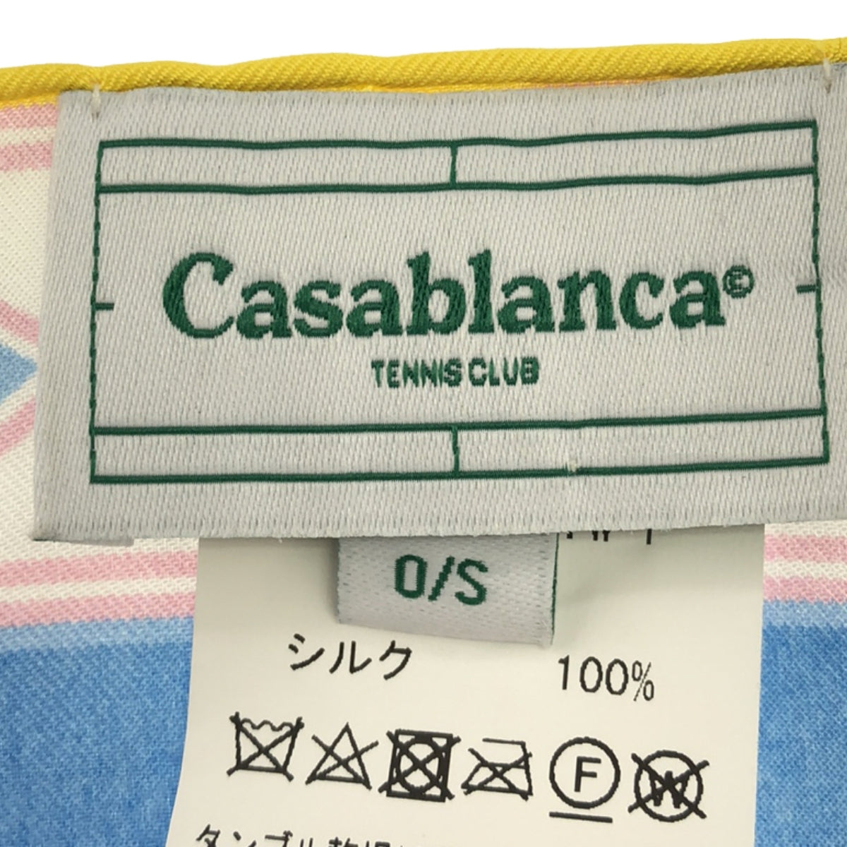 Casablanca / カサブランカ | Dream House Small Silk Scarf グラフィックプリントスカーフ | マルチカラー