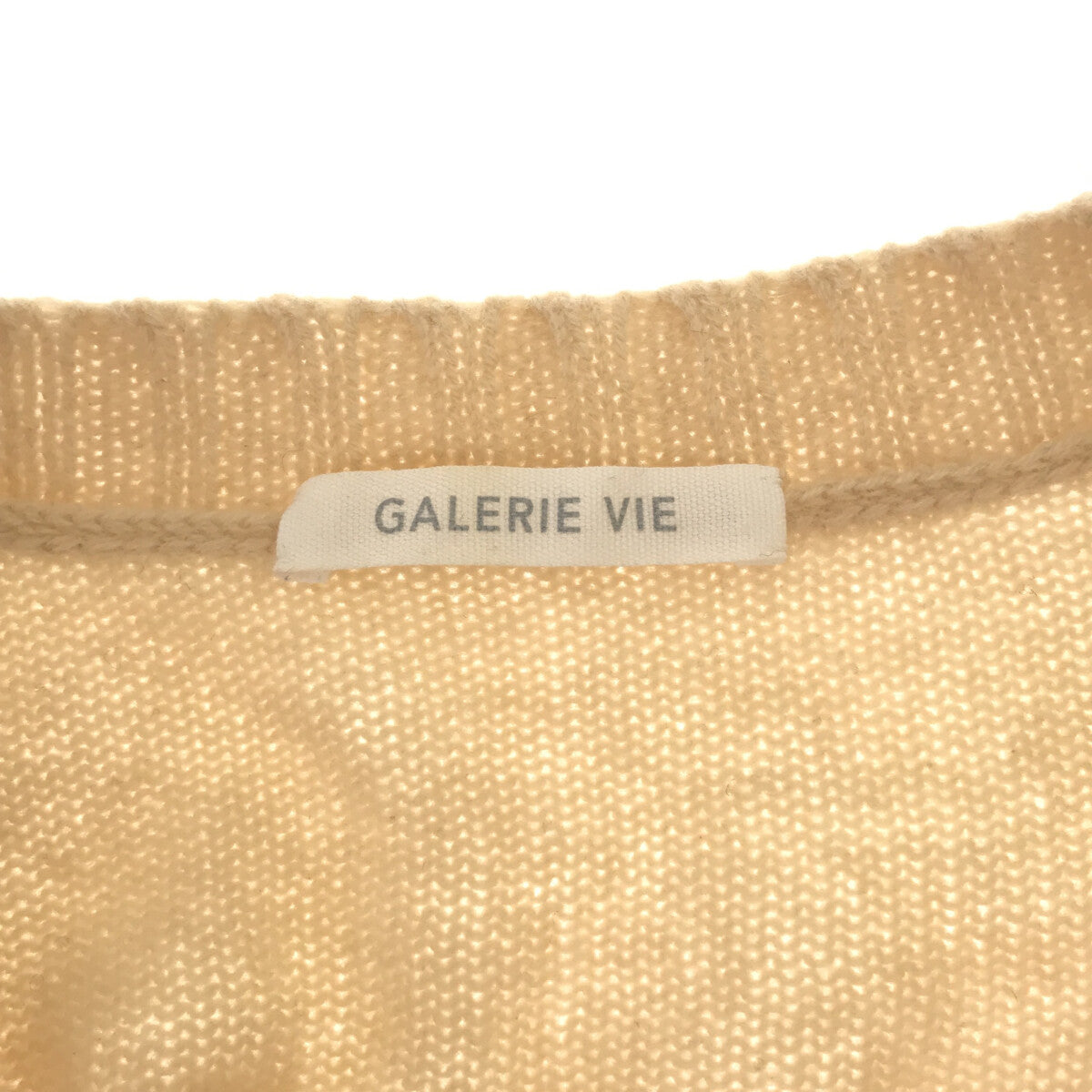 GALERIE VIE / ギャルリーヴィー | カシミヤ Vネック ニット セーター