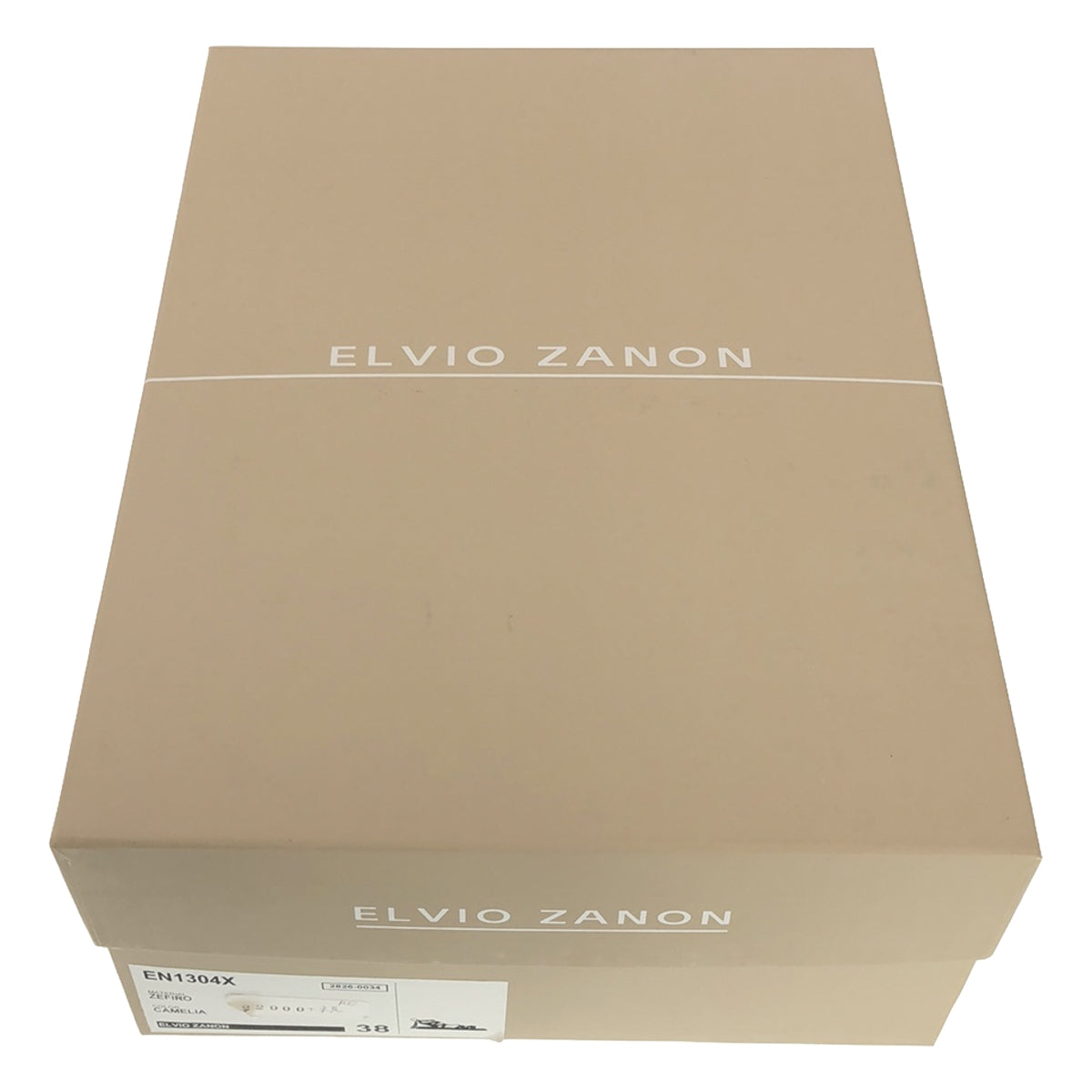 【미품】 ELVIO ZANON / 엘비노자논 | 레이스 업 플랫 샌들 | 38 | 화이트 | 여성