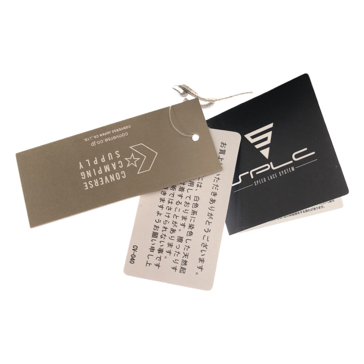 [新品] 匡威 | OSS CP / 同時 / 皮革邊飾運動鞋 | 23 |白色/灰色 |女性的