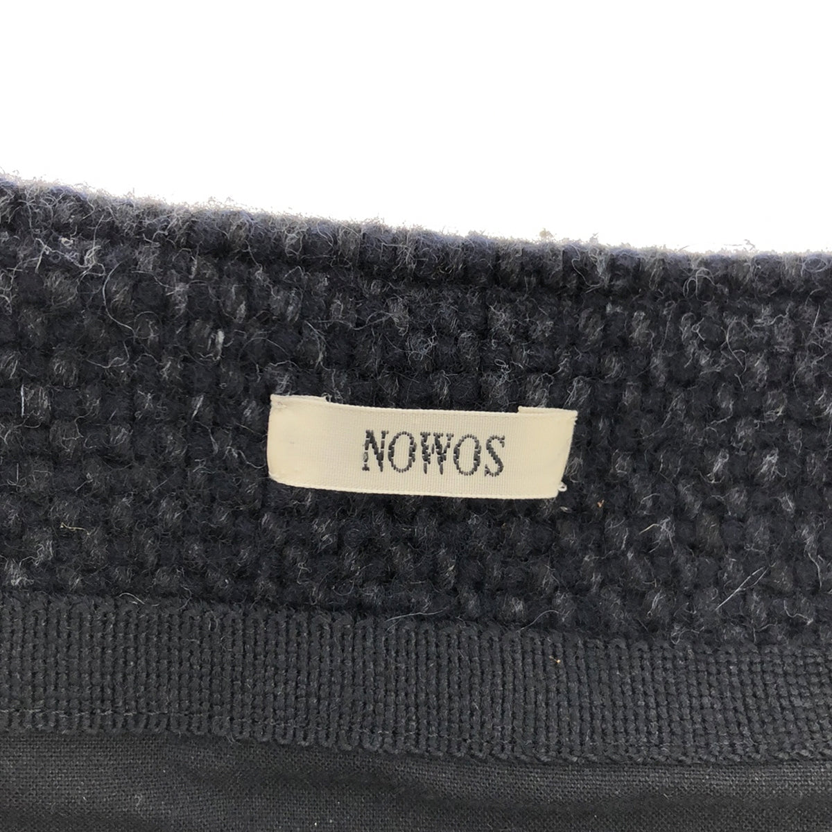 【미품】 NOWOS / 노워스 | Fringe jacket 재킷 | M | 블랙 | 여성