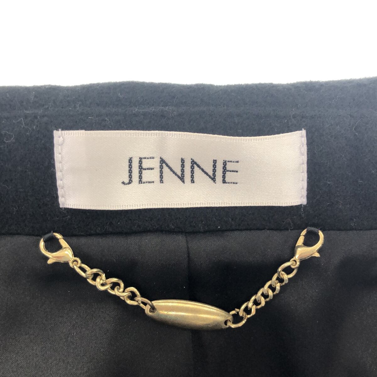 JENNE / ジェンヌ | 2021AW | エレガントカラー フレアコート | L | – KLD