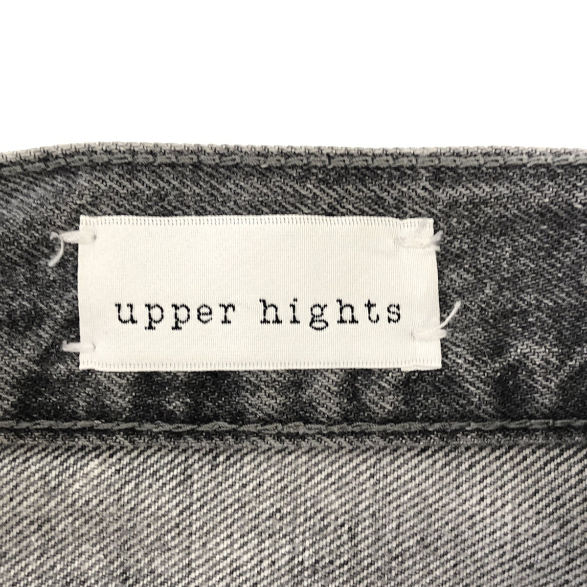 upper hights / アッパーハイツ | THE EIGHTY'S ストレートデニムパンツ | 25 | グレー | レディース