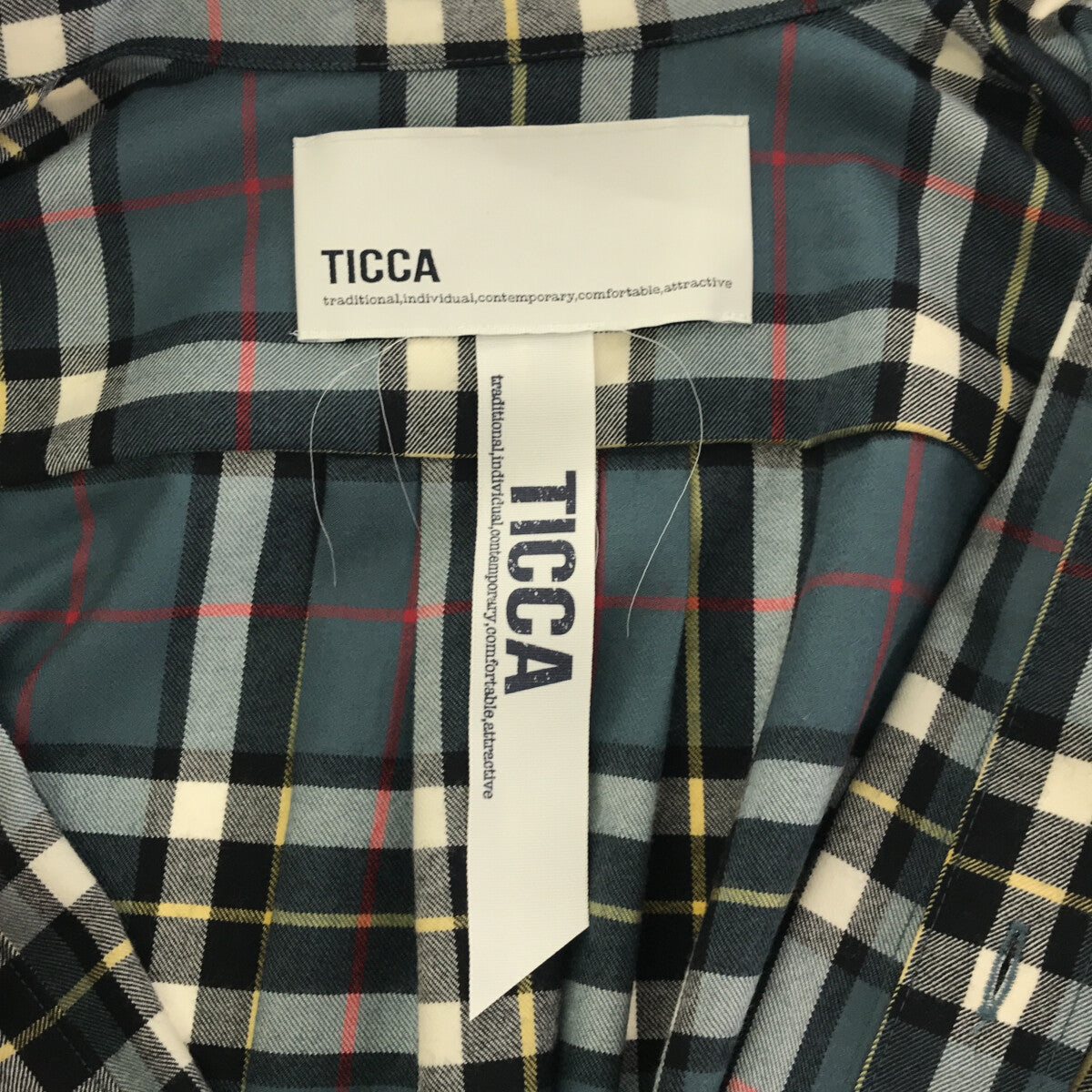 TICCA / ティッカ | チェックシャツワンピース | F | – KLD
