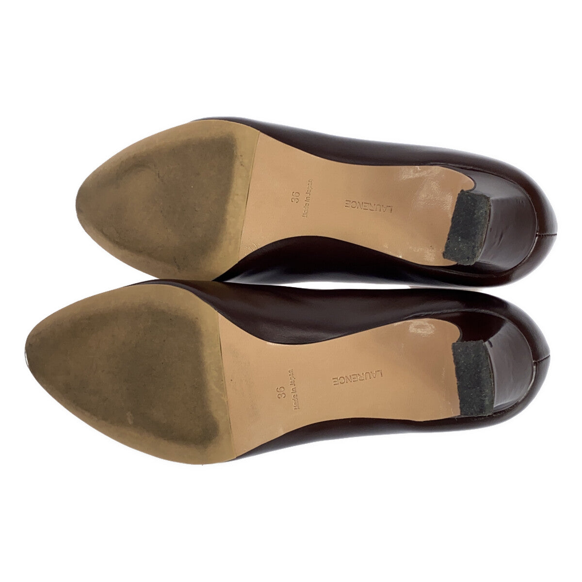 LAURENCE / 로랑스 | MOCK ARCH 40 펌프스 | 36 | 다크 브라운 | 여성