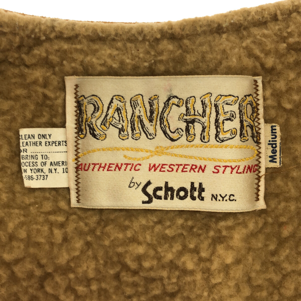 VINTAGE / ヴィンテージ古着 | 1980s〜 RANCHER by Schott スエード