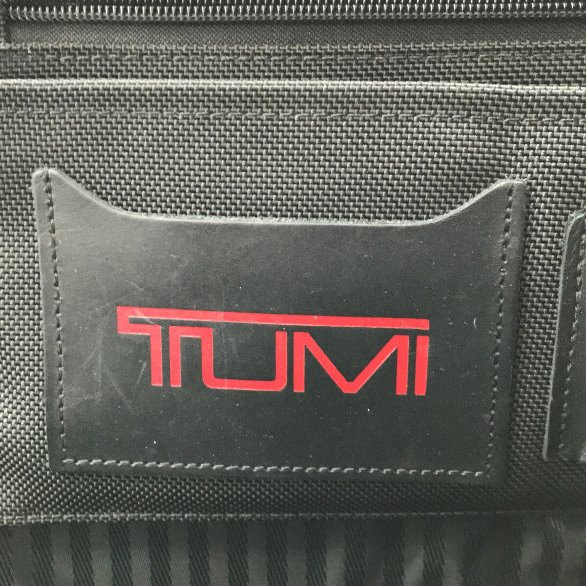 【美品】  TUMI / トゥミ | 2way ショルダー付き レザー切替 ナイロン ビジネストートバッグ / ブリーフケース | ブラック | メンズ